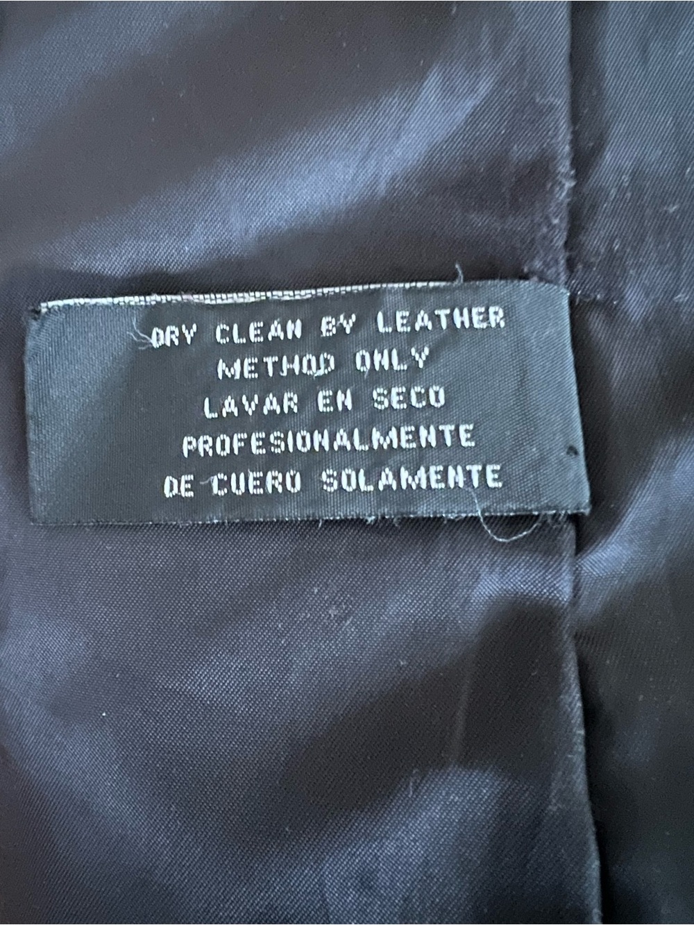 Beautiful Stitching Detail Black Leather Button Blazer Style Jacket - Picture 11 of 11